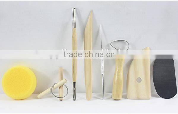 art clay tools-Wooden pottery tool