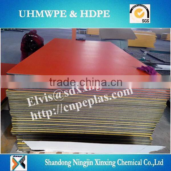 orange peel surface sheets/double color hdpe sheet/texture surface HDPE plastic sheet