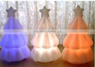 plastic snowman led christmas gifts