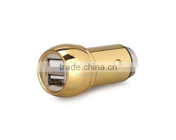 Multifunctional IRG-UW08 usb car charger 5v2.1a for cellphones