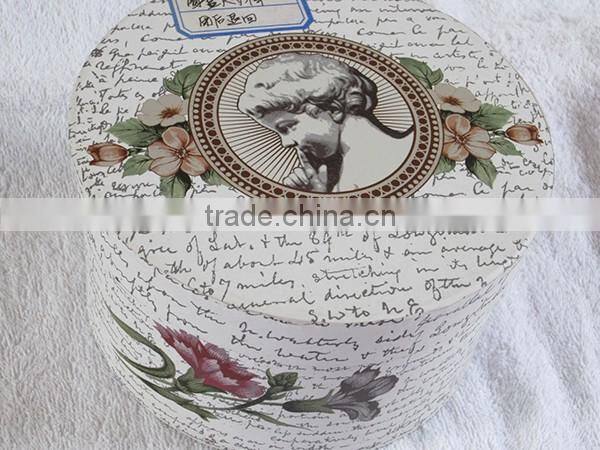 Large Round Shape Paper Hydrangea Pedals Flower Gift Box Party Wedding Favor Gray Boxes