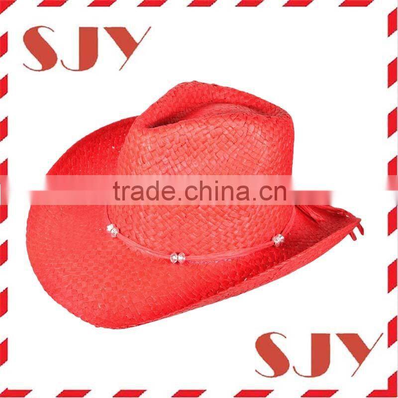 Summer Fashion Plain Cheap Promoiontal folding straw hat