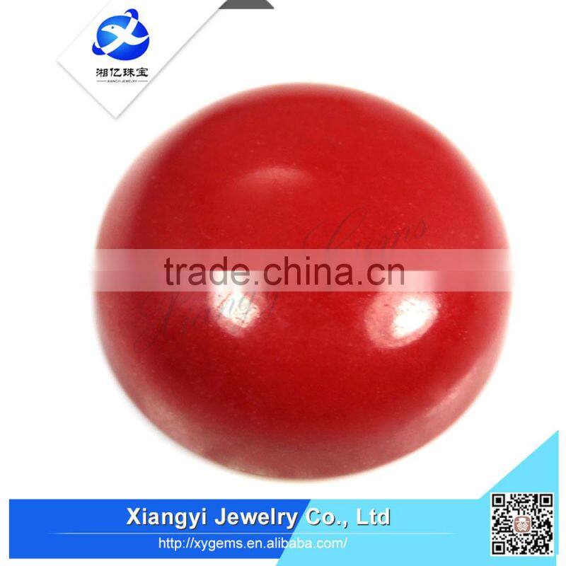 China new design popular wholesale sky blue round shape cabochon parcel