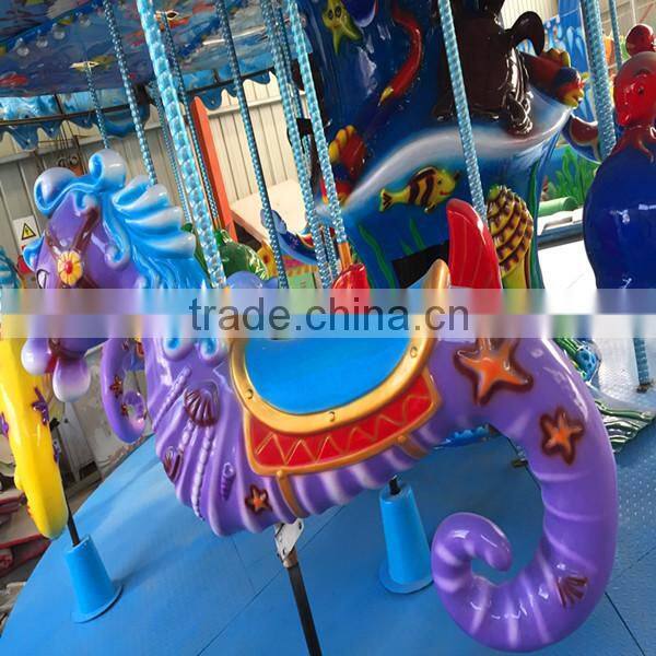 Amusement park the ocean carousel house playground equipment