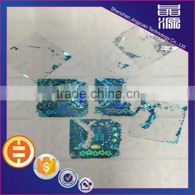 factory supply top quality honeycomb pattern adhesive stickers