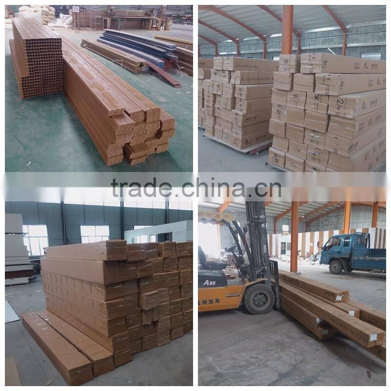 Eco-friendly high quality wood plastic composite waterproof wpc timber