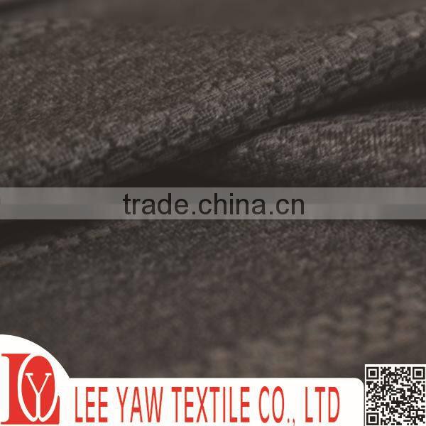 92% Polyester Heather fabric 8% Spandex Stripe Jersey with finished wicking