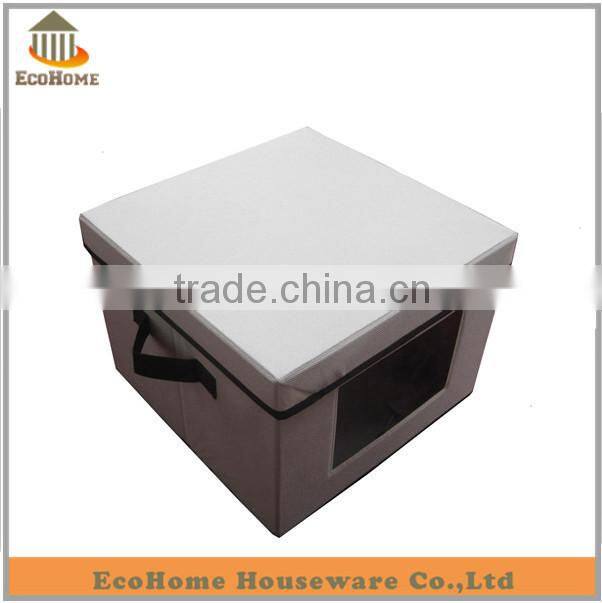 fabric storage boxes with lids