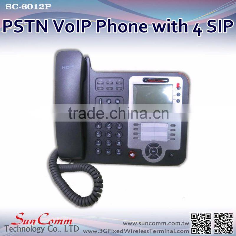 SC-2169WP 1 WAN 1 LAN SMS with 2 SIP lines WiFi network IP Phone