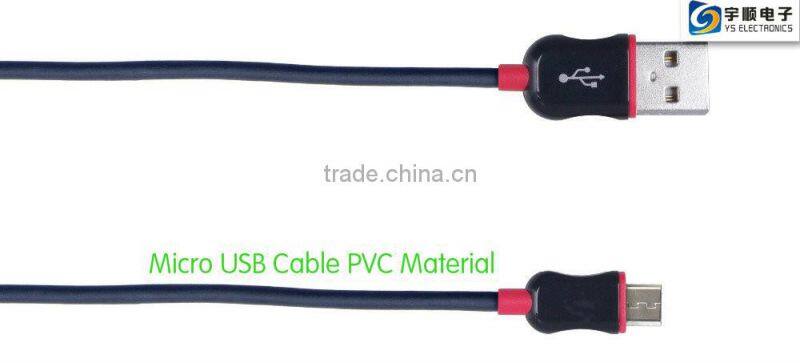 Braided Micro USB Cable Double Copper Optical Fiber