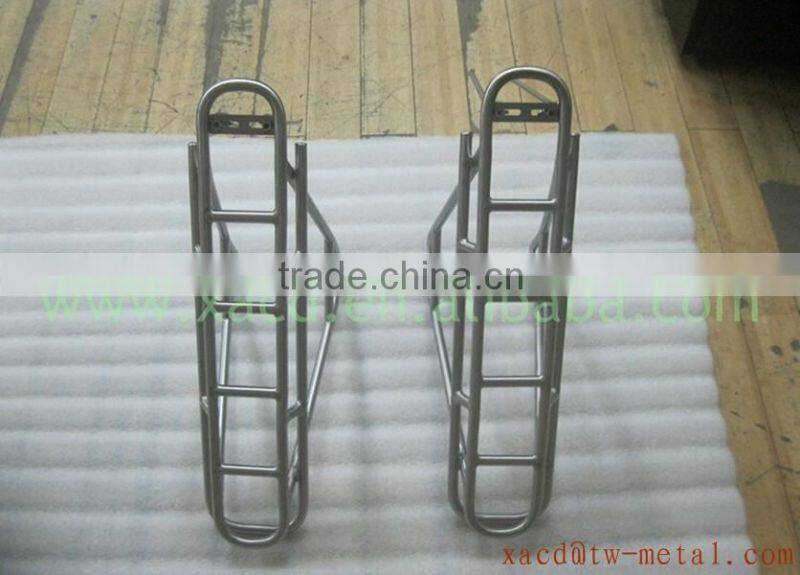 Customed bicycle luggage rack capacity 25kg bike rear rack titanium bicycle rear rack