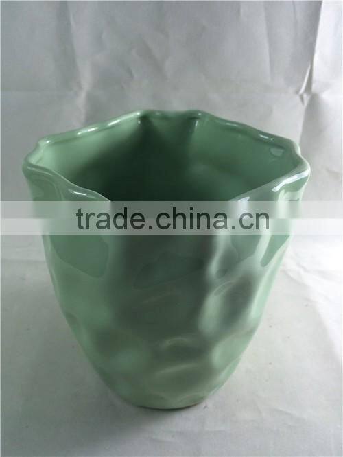 Decorative Garden Ceramic Flower Pot for Room Decoration/lightweight/strudy and durable/eco-friendly