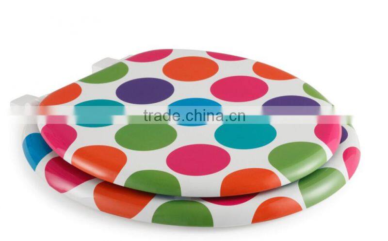 HY-D04WS-1501 colored round factory price toilet seat cover