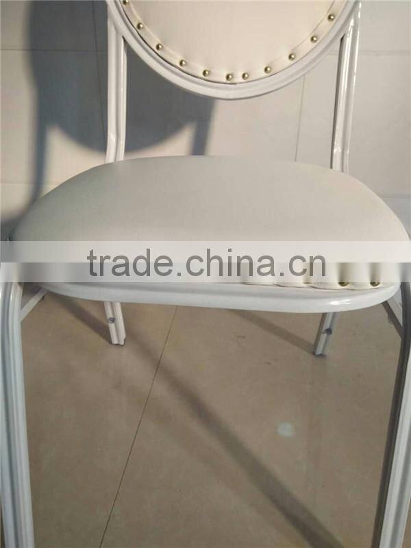 White leather banquet chait hotel chair wedding chair SDB-5072