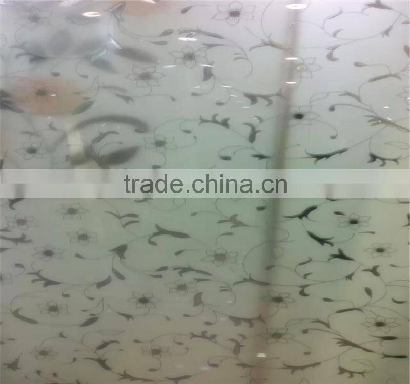 shahe city acid etched frosted glass