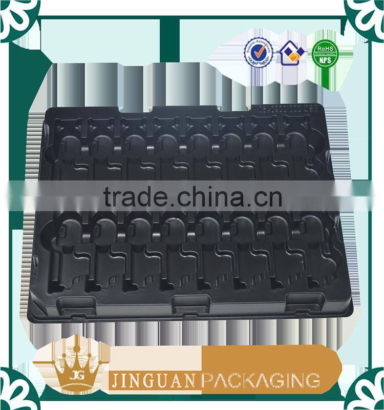 Custom logo Printed Thick Black Auto Parts Container