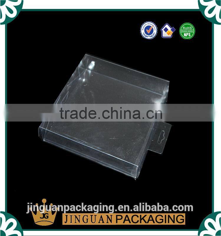 custom printed clear plastic packaging box, PVC gift packaging boxes