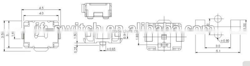 ts-1115 tact switch for automotive