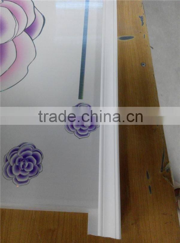 PVC angle lines for installation of PVC ceiling panels and pvc wall panel
