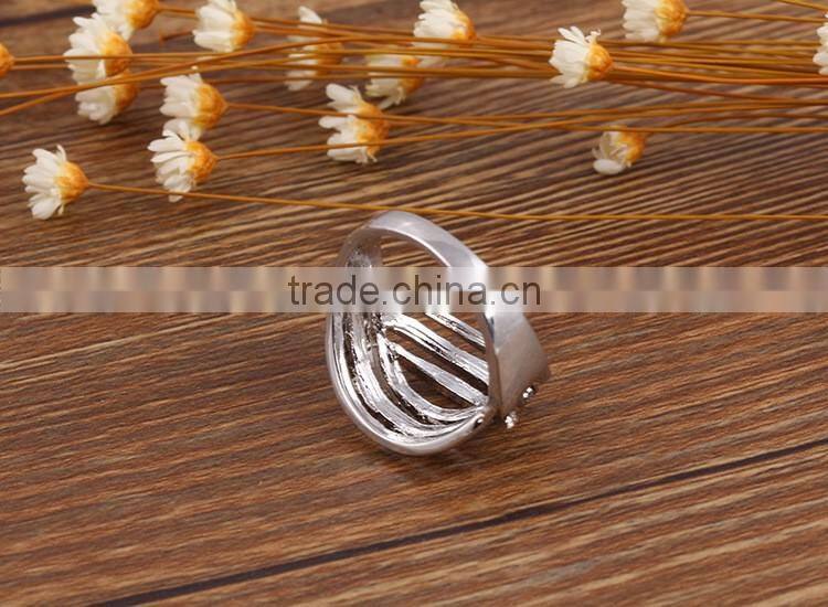 Korea style cheap jewelry online rose gold crystal rings