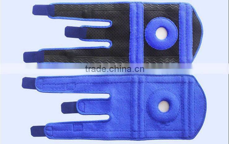 FDA Approved Breathable springs Knee Brace with neoprene and nylon knee brace support