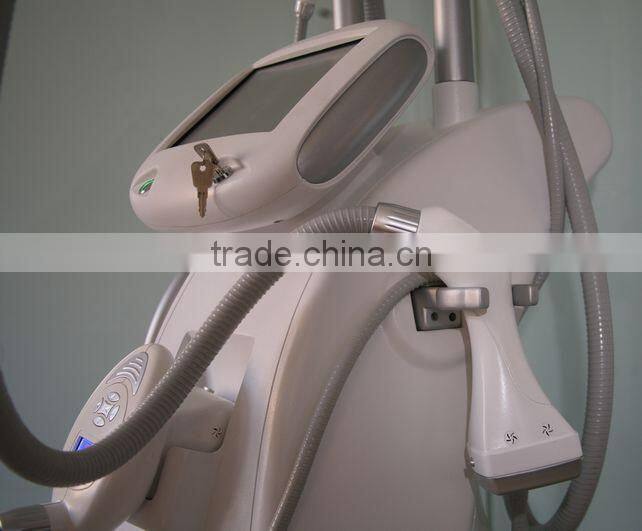 Vacuum+ Mechanical roller + RF+LED+IP machine radio frequency system remove wrinkles