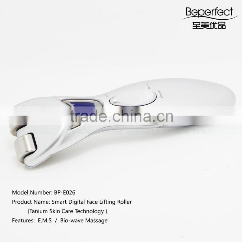 BPE026 best gift set for personal & beauty care/microcurrent face lift roller