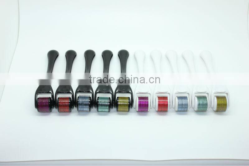 Fine titanium acupuncture needle derma meso roller