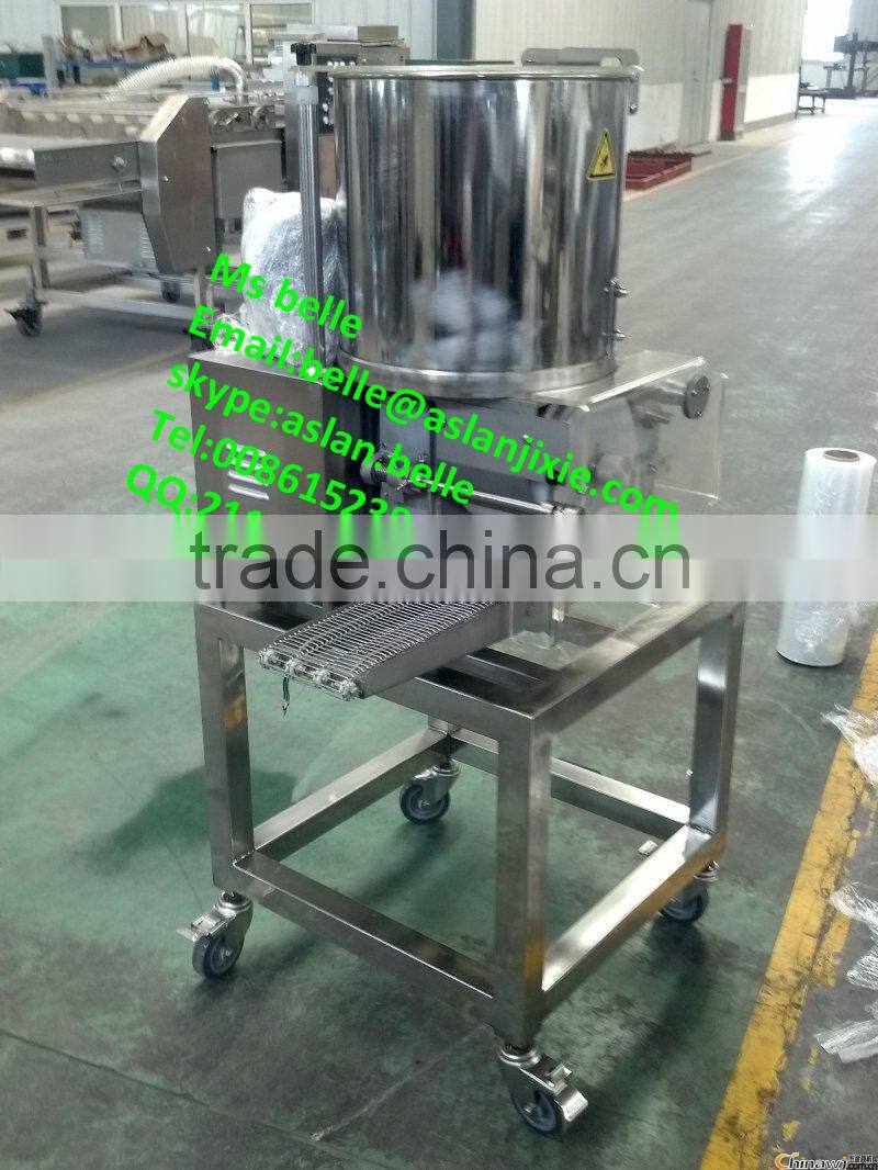 automatic Hamburger patty production line/burger patty making machine
