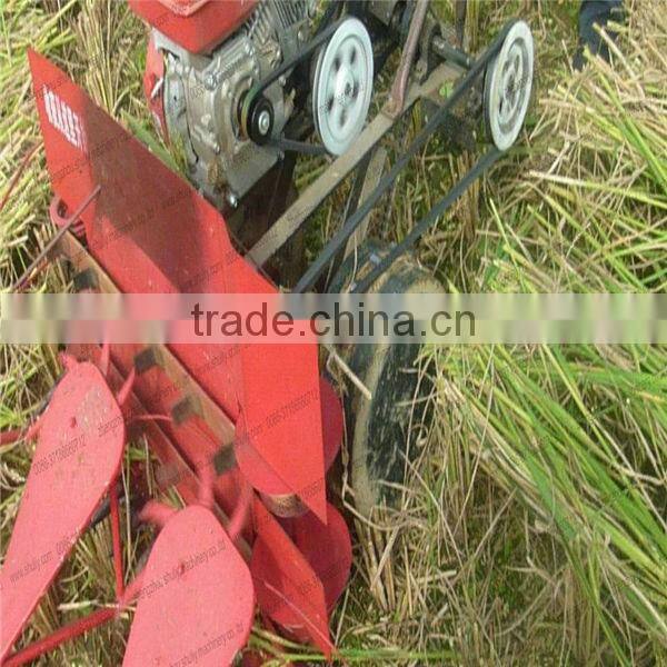 High efficiency rice reaper machine/rice harvester with low price for sale