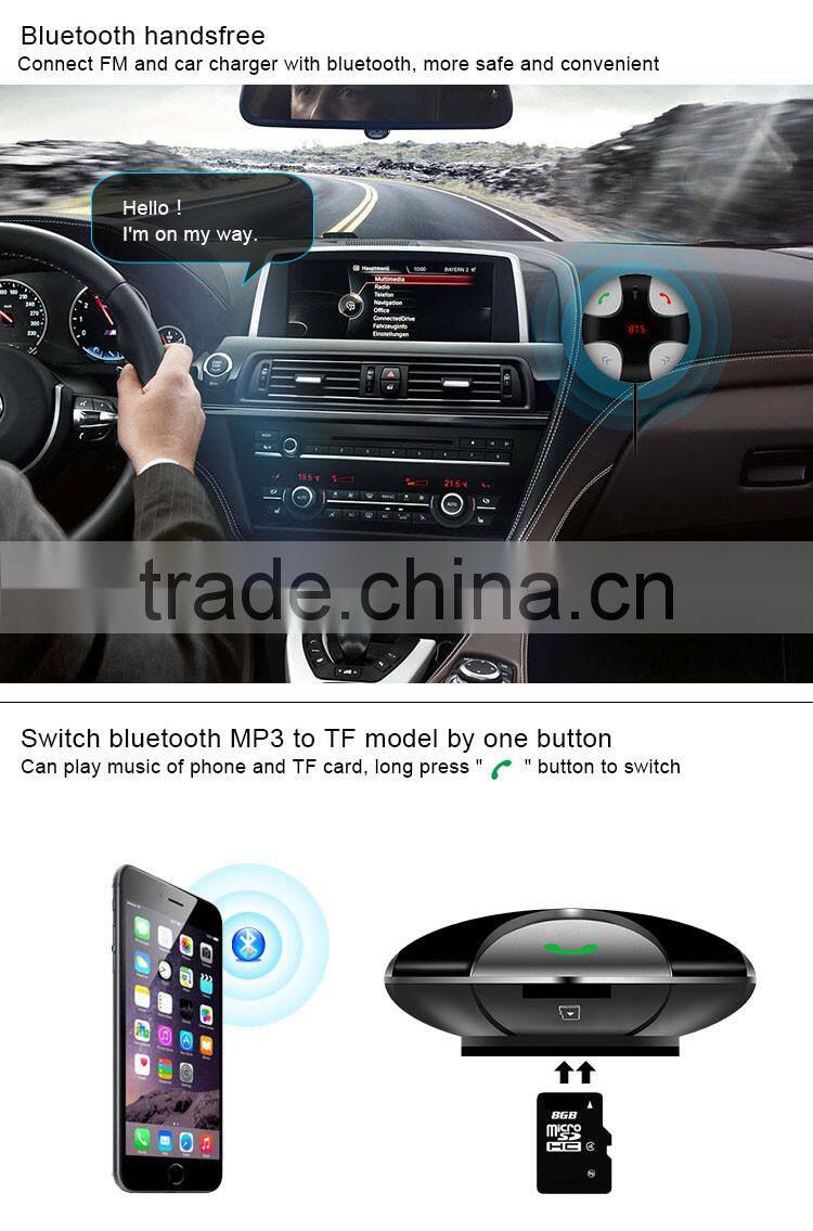 Mini bluetooth car mp3 player fm transmitter