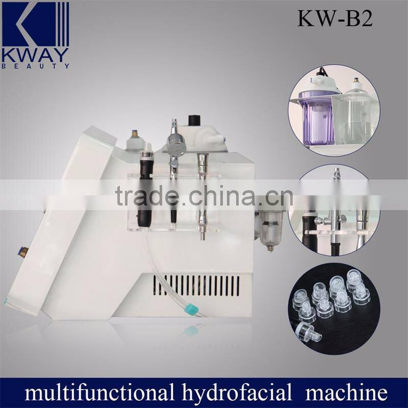 CE approval water and oxygen jet peel microdermabrasion skin care facial beauty machine