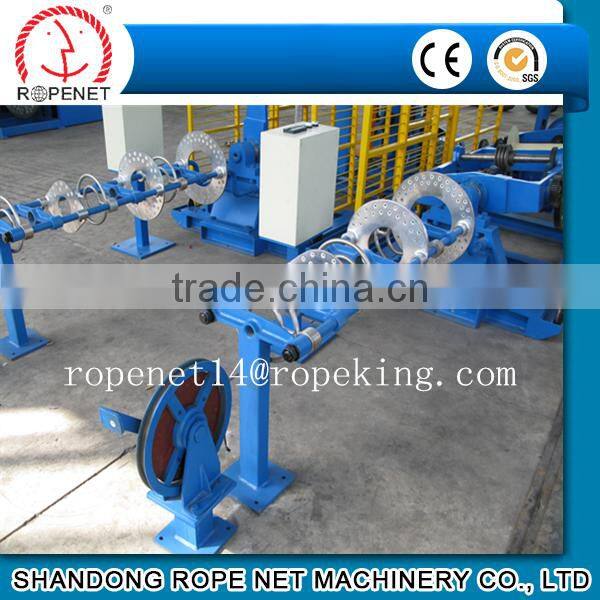 China big 8 strand mooring rope making machine from ROPENET