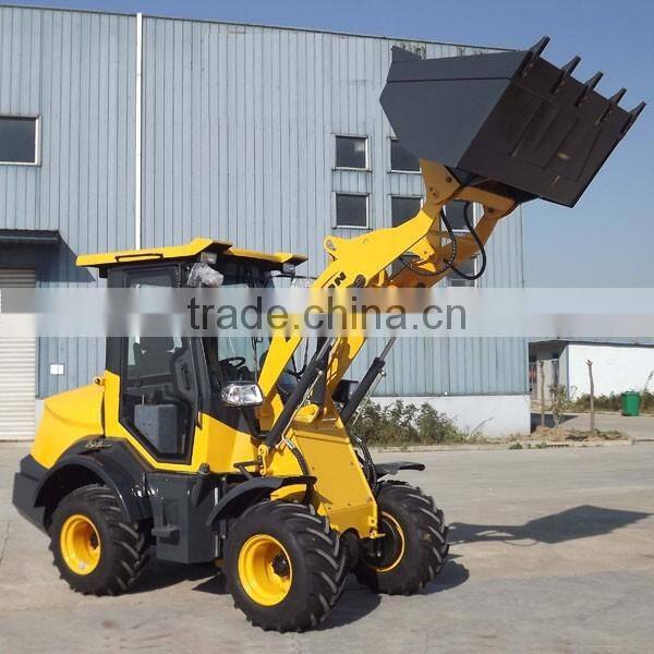 AS910 Articulated mini wheel loader CS910 with electric joystick and ISUZU axles