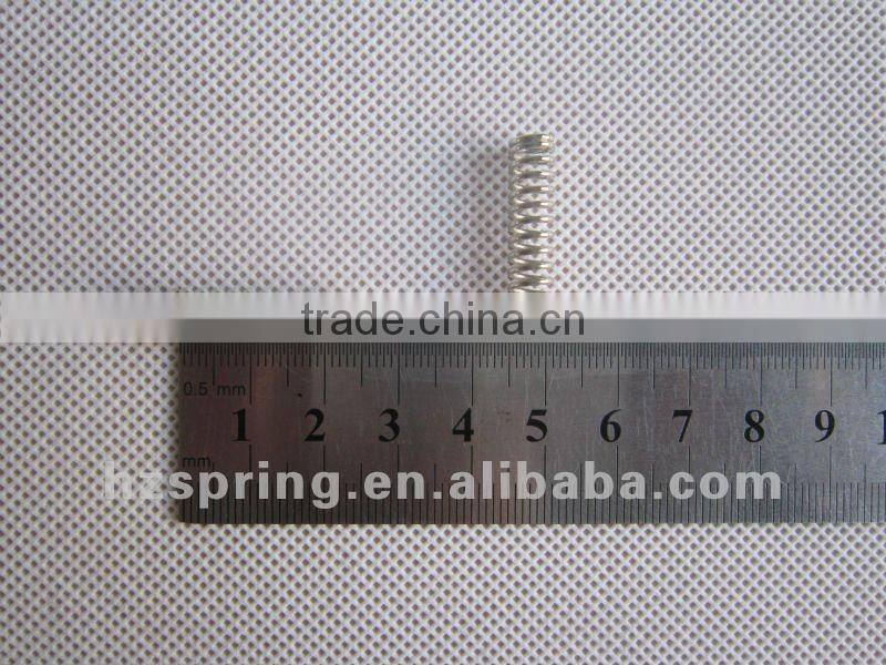 Nickel Plated Compression Spring