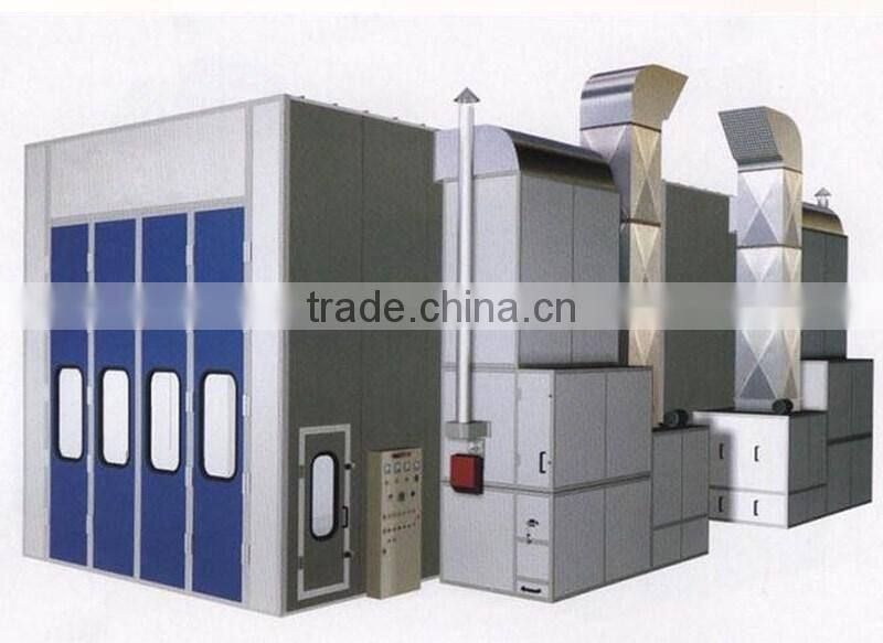 Infrared Bus Painting Room Large-scale Electrical Spray Booth For Sale 14m Length