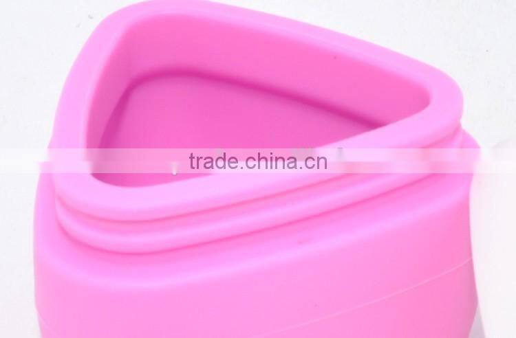 Portable 20ml empty travel silicone jar