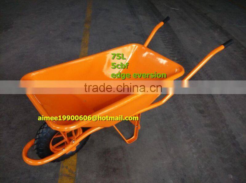 construction metal wheelbarrow