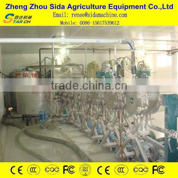 Free training stainless steel 1-2T/hour Cassava flour processing equipment