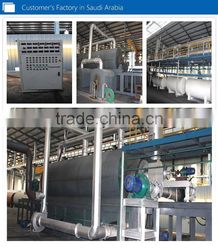 Waste engine oil refinery equipment