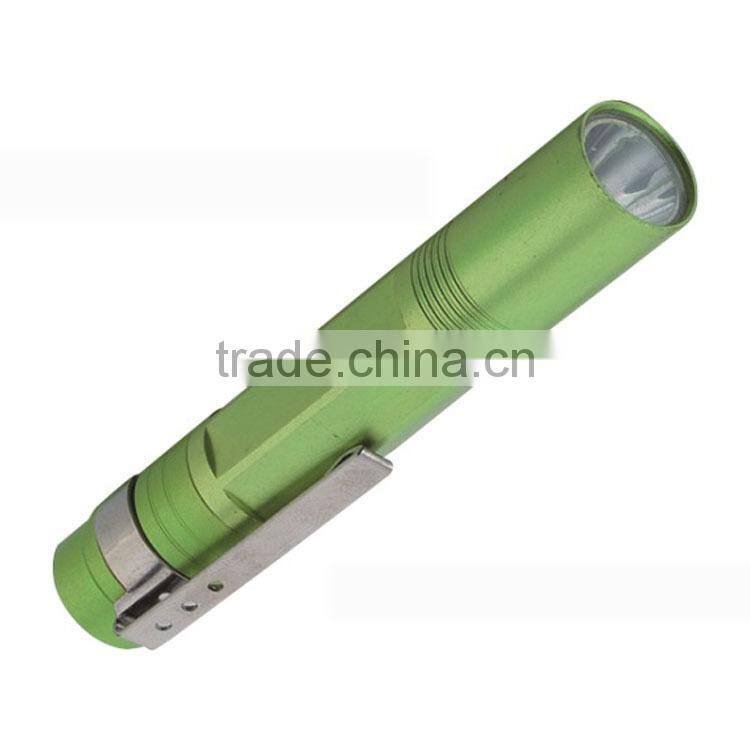 cheapest led flashlight pen style flashlight AAA battery mini flashlight