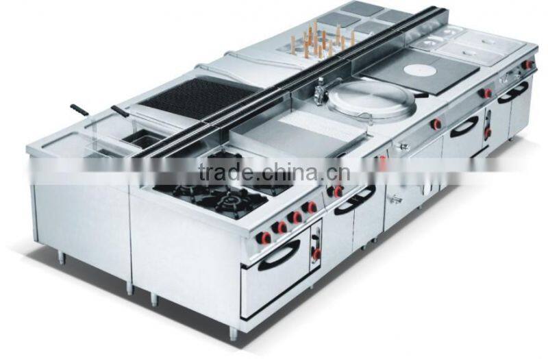 Hot Sale 6 Head Of Electric Stove Burner with Oven(ZQ-895)