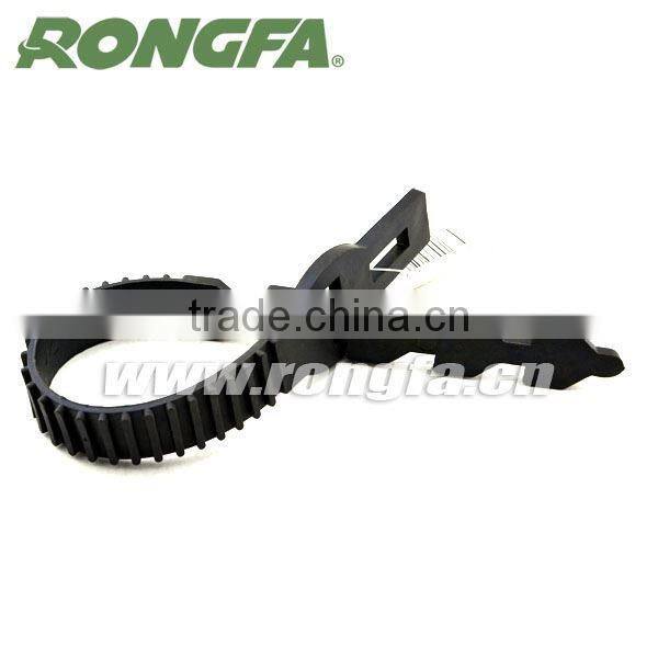 Black Soft Flexible Rubber Ties