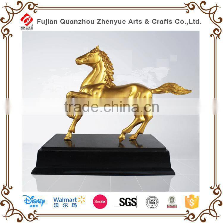 2015 cheapest chinese polyresin horse statue