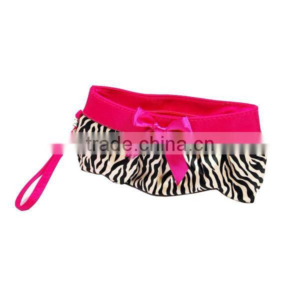 Personalized fabric cosmetic bag wholesale