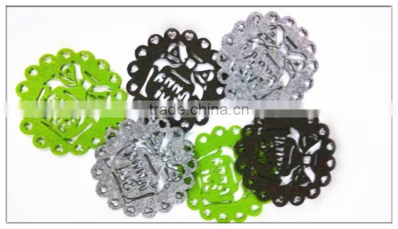 #14061911 new felt coaster in different colors