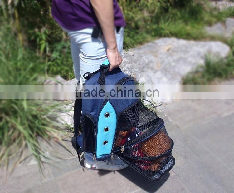 2017 New Fashion Design Side Open Pet Backpack, Outdoor Portable Travel Dog Cat Pet Carrier Backpack For Wholesale