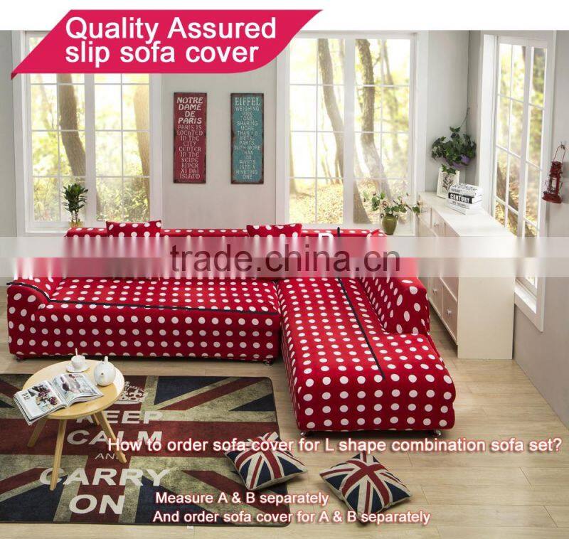 Quality fashion four season style elastic sofa cover