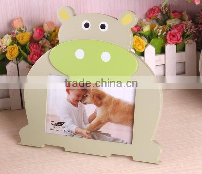 Chrildren's photo frame, funny wood photo frame