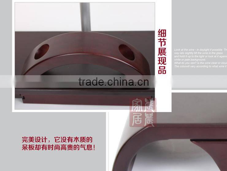 High quality round handmade wooden wine rack MDF wooden wine rack , wall mounted wine rack with led lights